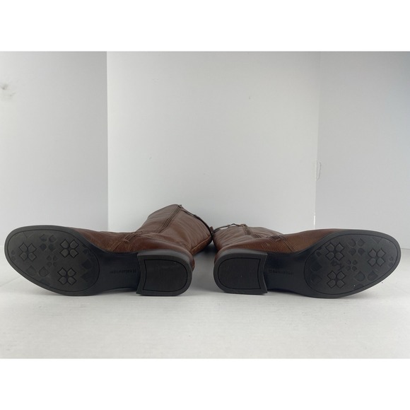 Naturalizer Boots Womens 8 Joylynn Tall Riding Brown Leather N5 Comfort Knee-Hi - Picture 5 of 7